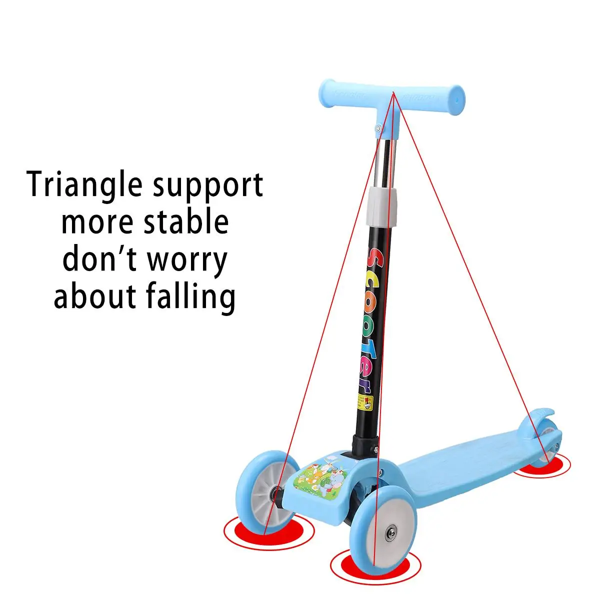 Доступный для того чтобы ваши дети трехколесный велосипед малышей с 3 гладкая