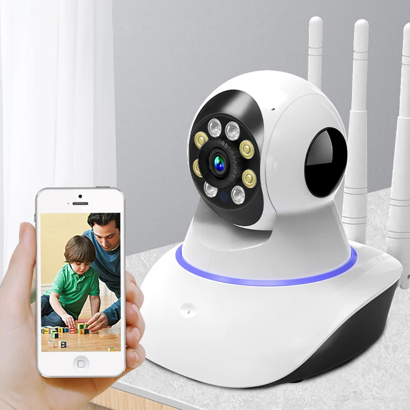 Камера видеонаблюдения QZT 360 P инфракрасная с функцией ночного видения Wi-Fi HD 1080 |