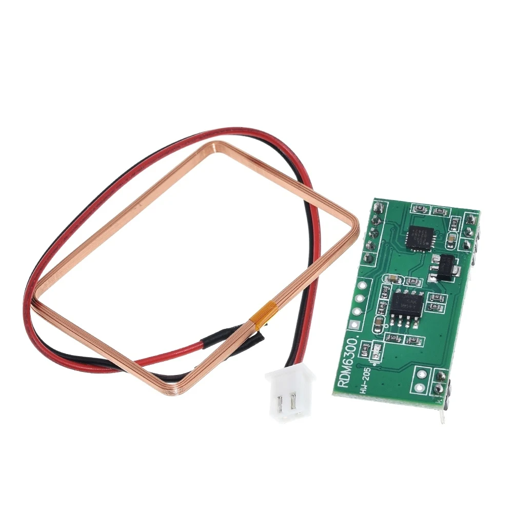 UART 125 кГц EM4100 модуль считывания идентификационных карт RFID RDM6300 (RDM630) для