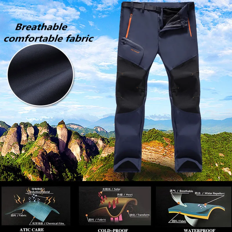 

New Women Hiking Pants Breathable Outdoor Camping Tactical Trousers Waterproof Quick Dry Trekking Casual Cargo Pants Plus Size
