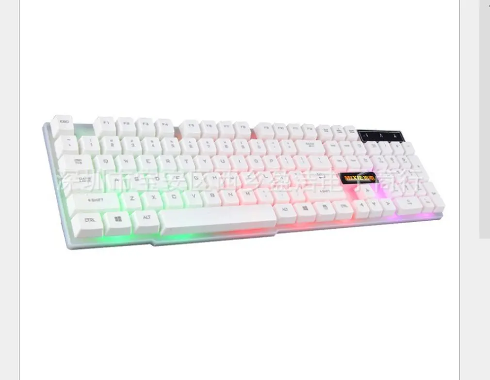 Игровая клавиатура iMice 104 клавишные колпачки с RGB подсветкой механическая игровые