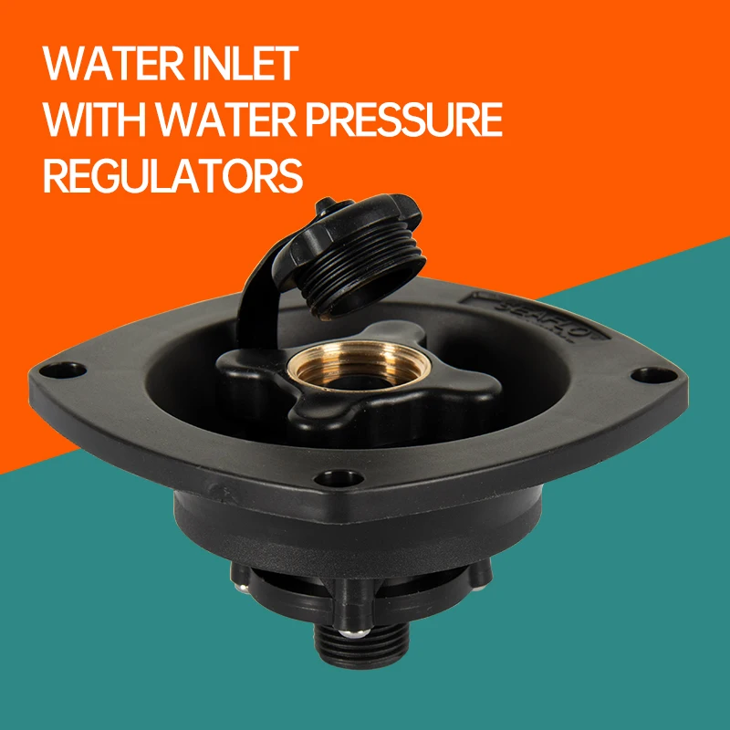 

RV Modification Accessories Decompression Filling Port Water Tank Filling Water Filling Port Rotating Fixed Covered RV Applicabl