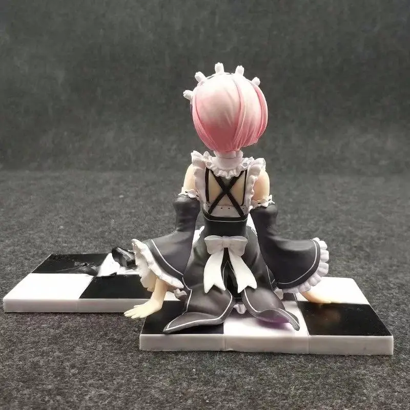 

Lensple Anime Zero Kara Hajimeru Isekai Seikatsu Figure Rem Ram 1/8 Scale PVC Action Figures Collectible Model Toys For Gift