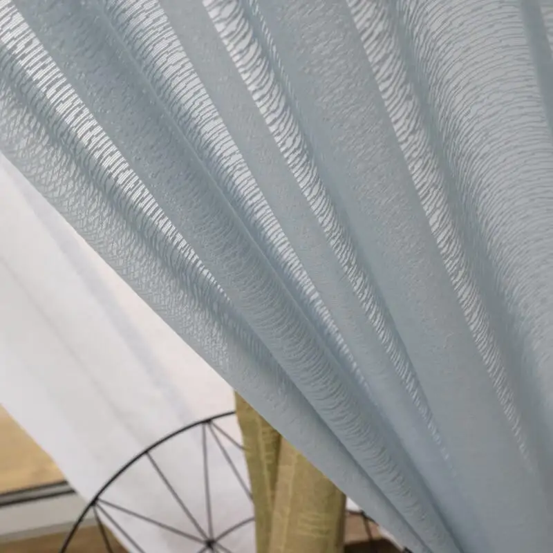 Современные занавески для гостиной спальни тюлевые сетчатые прозрачные вуали