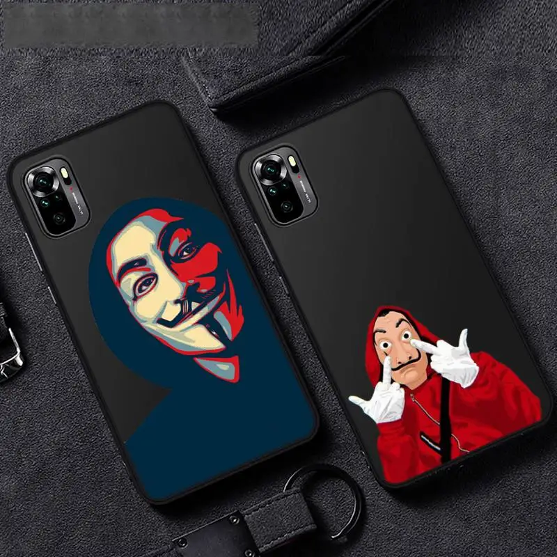 

La Casa De Papel Money Heist Phone Case For Huawei P40 P20 P30 Mate 40 20 10 Lite Pro Nova 5t P Smart 2019