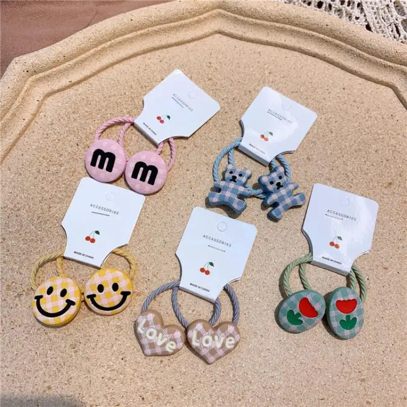 

Детские эластичные повязки для волос для девочек, аксессуары для волос, завязки для волос, головной убор Pinytail, детское кольцо для волос, повя...