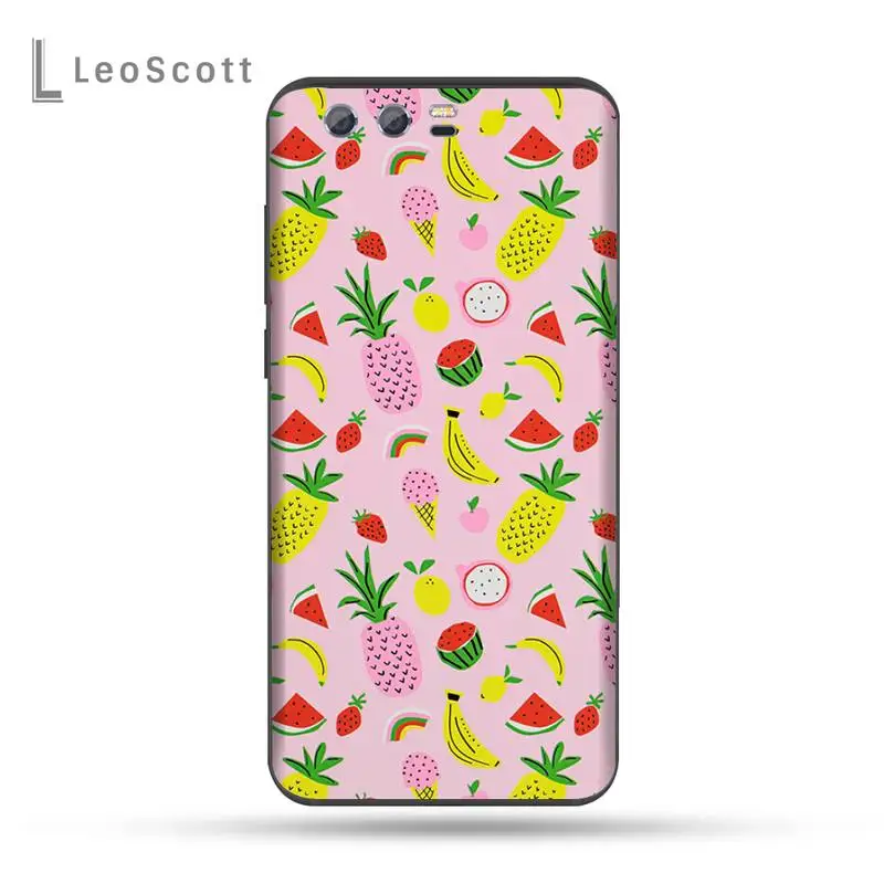 

Watermelon cartoon funny Phone Case For Huawei Honor view 7a5.45inch 7c5.7inch 8x 8a 8c 9 9x 10 20 10i 20i lite pro