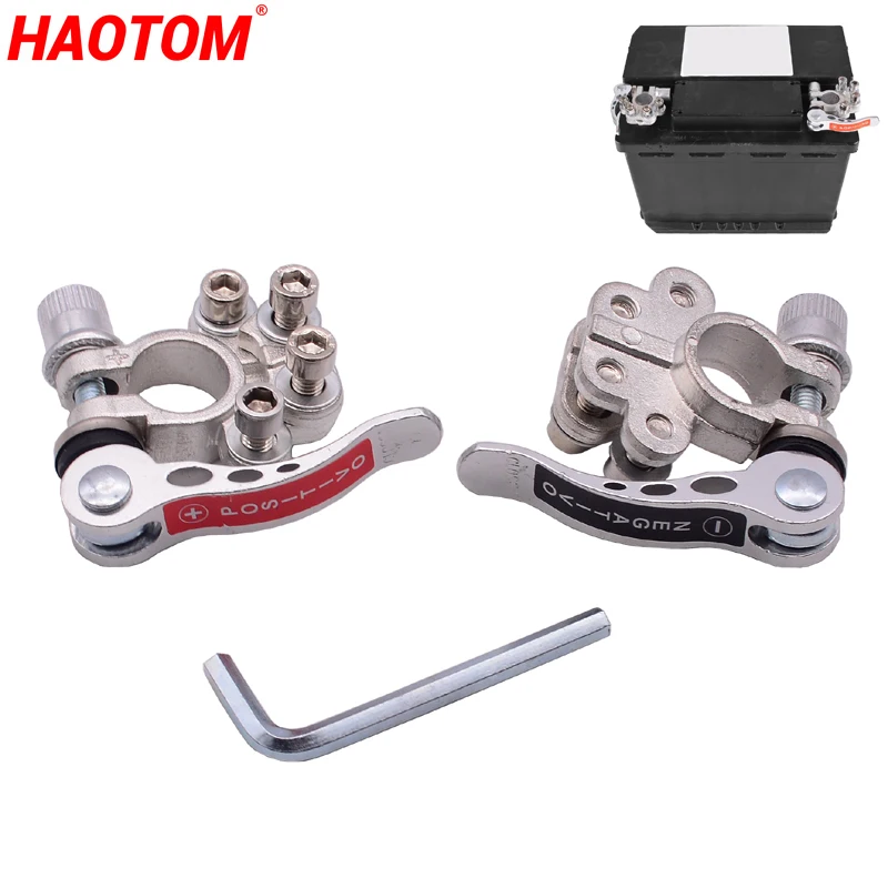 2 шт. Автомобильная бесинструментальная БЫСТРОРАЗЪЕМНАЯ батарея Главный кабель