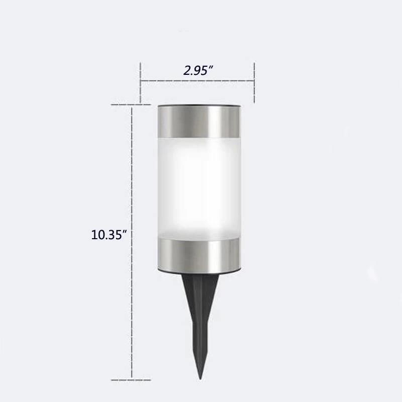 

Ground Plug LED Mini Solar Garden Light Waterproof Garden Lights Solar Plastic Lawn Landscape Lamp