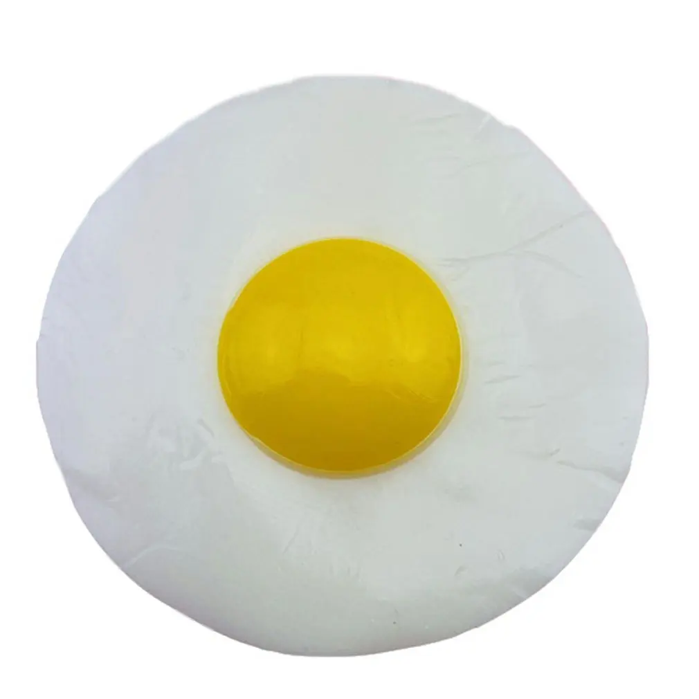 

Trickery Solid Poached Egg Vent Ball Decompression Toy Birthday Gift Creative Egg Decompression Toy