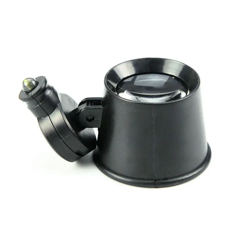 10X25mm Currency Detecting Jewelry Pocket LED Magnifier Cylinder Type Clock Repair Loupe | Инструменты