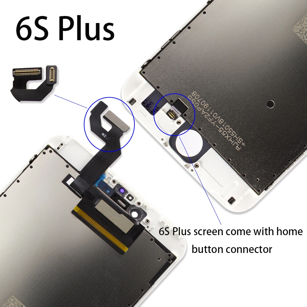 Экраны для мобильных телефонов Pantalla для iPhone 6, 6G, A1586, A1589, A1549, замена дисплея, 3D сенсорный дигитайзер, сборка экрана, без битых пикселей