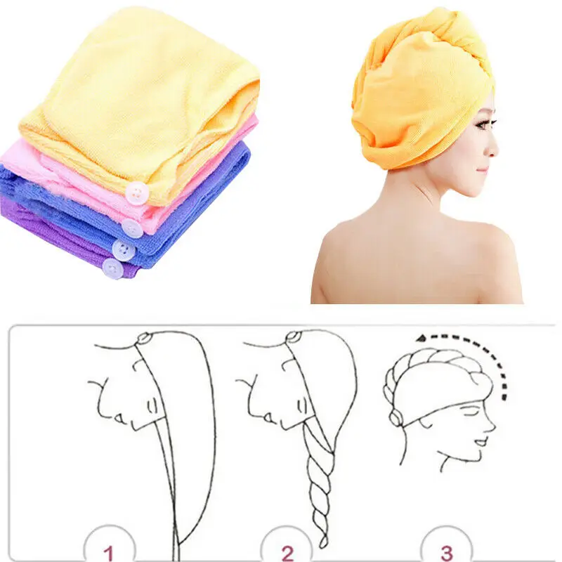 Полотенце для ванны из микрофибры быстросохнущее женское банное полотенце сушки