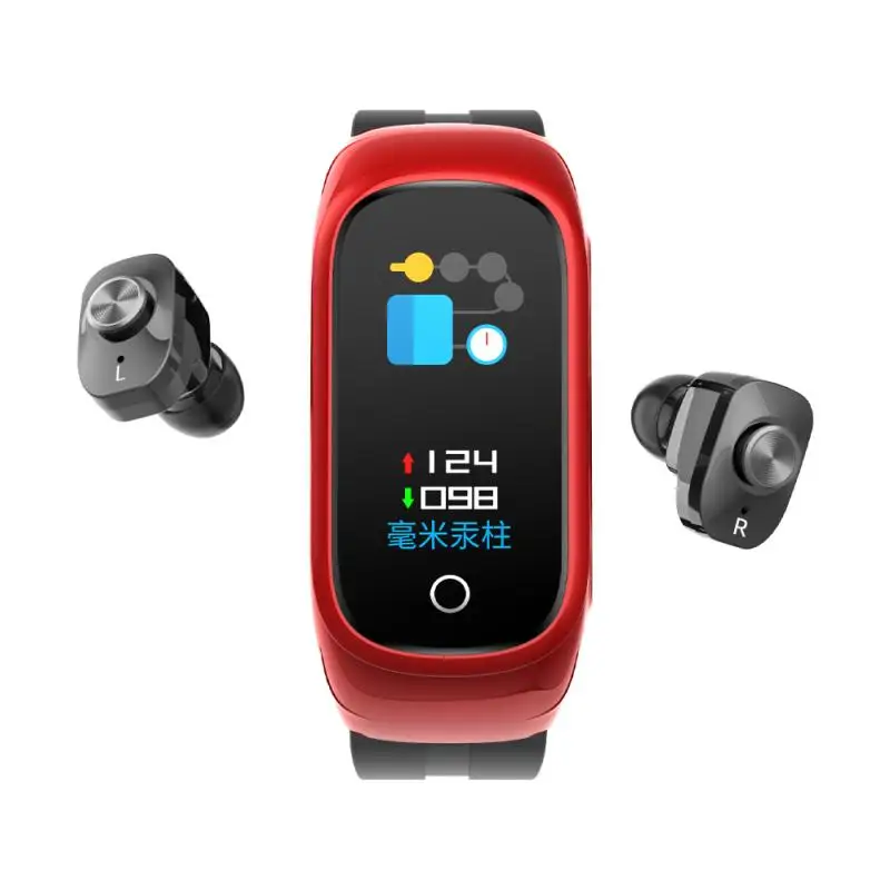 

N8 Wireless Bluetooth-compatible Headsets Smart Watch Men Women Blood Pressure Sleep Monitor Sports Smartwatch For Xiaomi Iphone