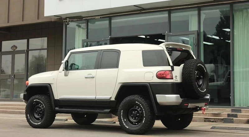 

Задний козырек на крышу автомобиля для toyota Fj cruiser 2007 2018, АБС-пластик, окрашенный, белый