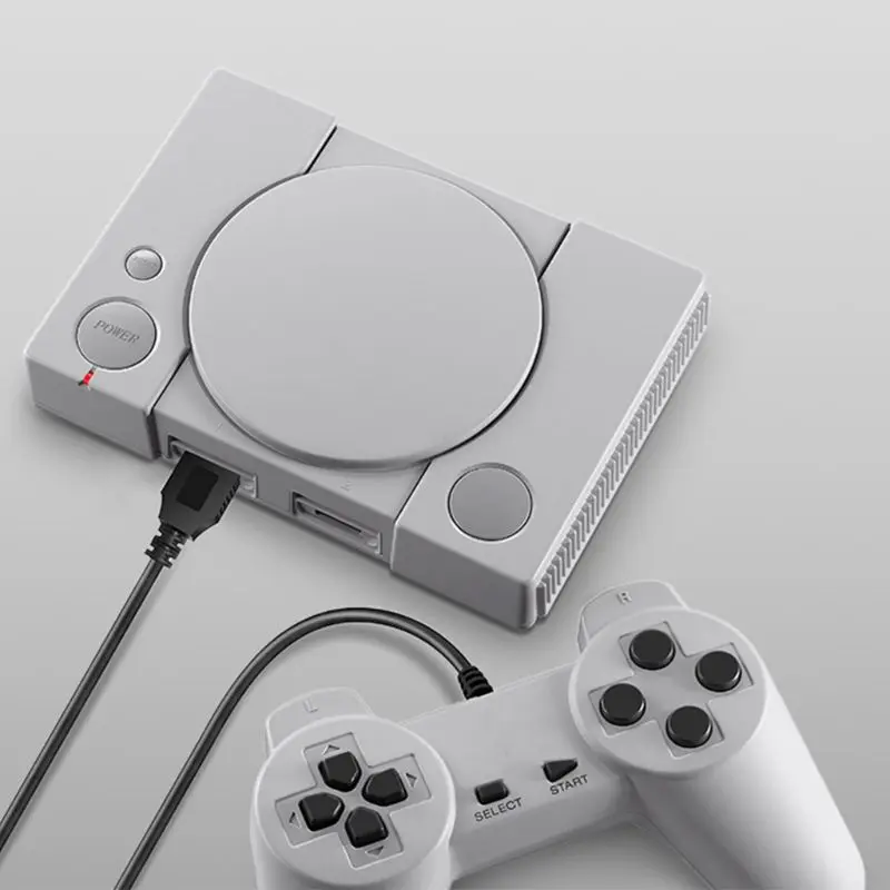 Классическая 8 битная домашняя игровая мини консоль PS1 для двух игроков в стиле