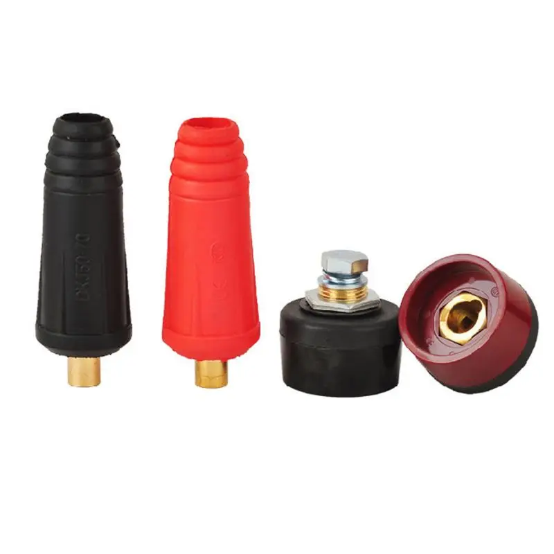 

Europe Welder Quick Fitting Male Cable Connector Socket DKJ 10-25 50-70 Plug Adapter Female Insert Welding Machine Parts