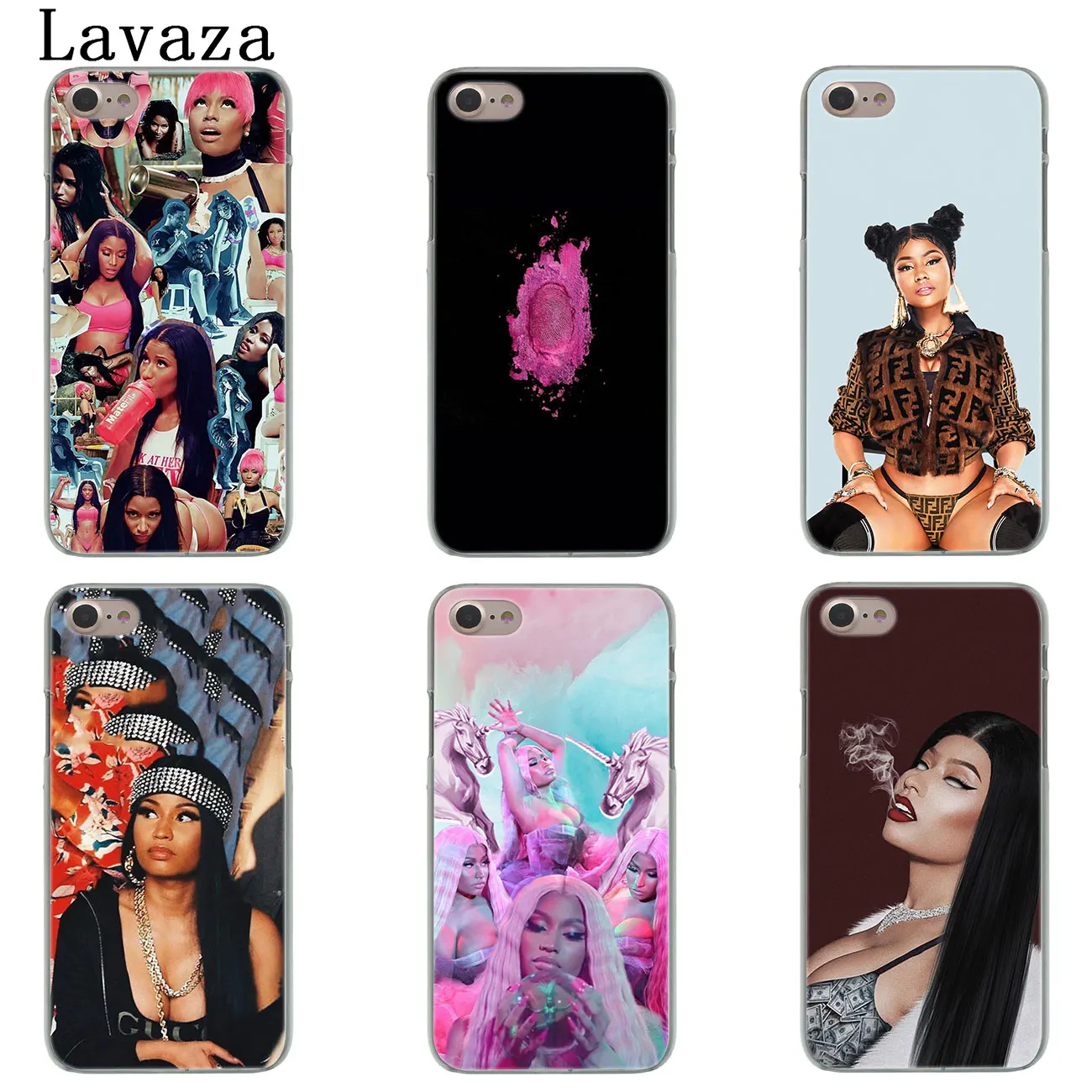 Lavaza Nicki Minaj Rapper Популярный Жесткий чехол для телефона iPhone XR X 11 Pro XS Max 8 7 6S 5 5S SE 4S 4 10