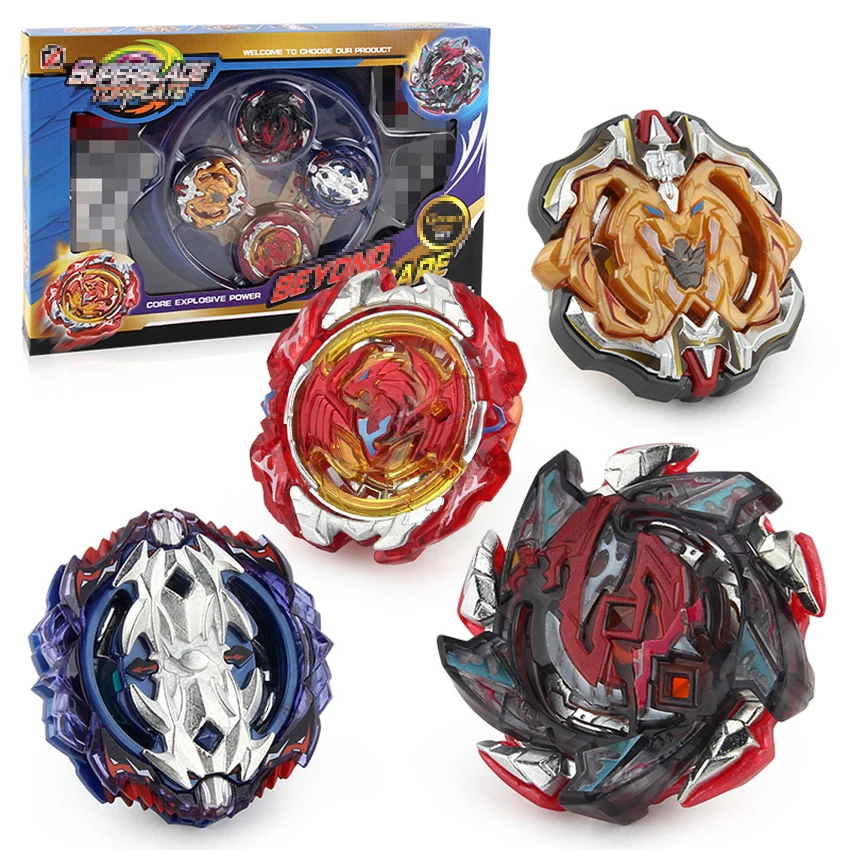 XD168-10 Новые 4 шт. Bayblades Burst Box держатель Beyblades Popper 4D Fusion Metal Arena битва Классические игрушки B104 B105 B106 B120 оригинальная коробка - Цвет: XD168-10