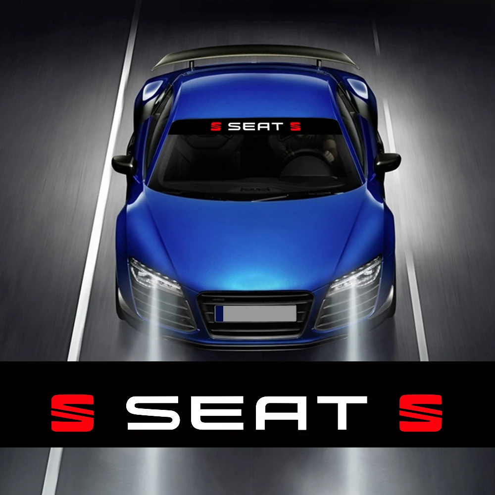 1 шт. Виниловая наклейка на переднее стекло автомобиля солнцезащитный козырек и