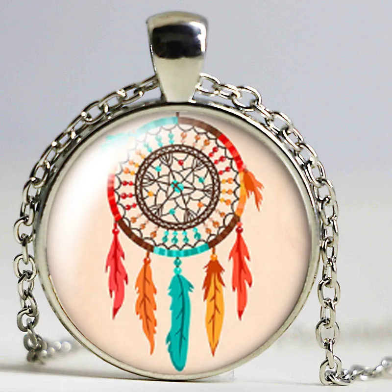 Ловец снов поймать сон стеклянный кабошон для колье и сумки автомобильный