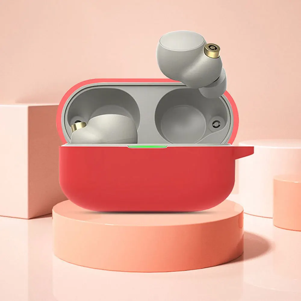 

Silicone Protective Cover For Sony WF1000XM4 Colorful Earphone Case For Sony WF1000XM4 Wireless Earphone Charging Box Capa Funda