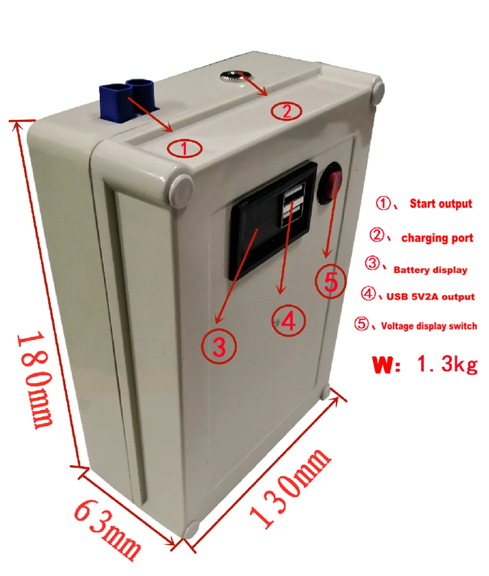 Источник питания для запуска автомобиля 12 В Ач|Перезаряжаемые батареи| |