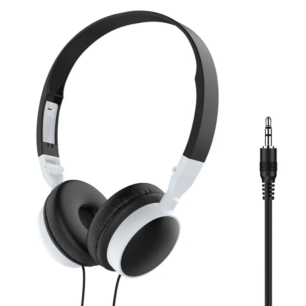 

Hifi Wired Gaming Headset With Subwoofer Sound Quality 3.5mm Interface Foldable Portable Headset For PCs And Smartphones