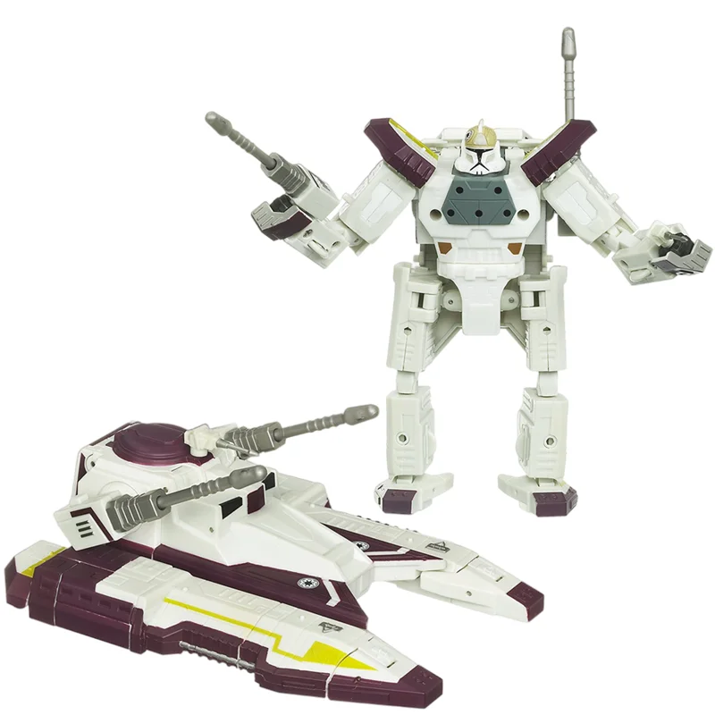 

Hasbro Transformers Star Wars Maglev Tank Ground Combat Unit Commander Figure Doll Toy Model