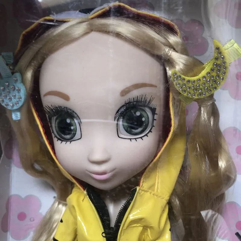 

13 inch plastic doll Shibajuku girl multi-joint modeling glass eyes big eyes doll girl princess gift doll toys