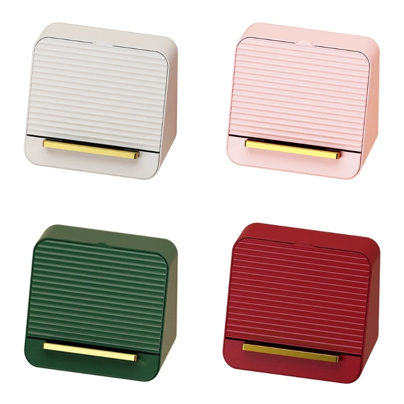 

Multifunctional Cosmetic Organizer Store Lipsticks Contain Drawer at Bottom Store Jewelry Can Be Mobile Phone Holder