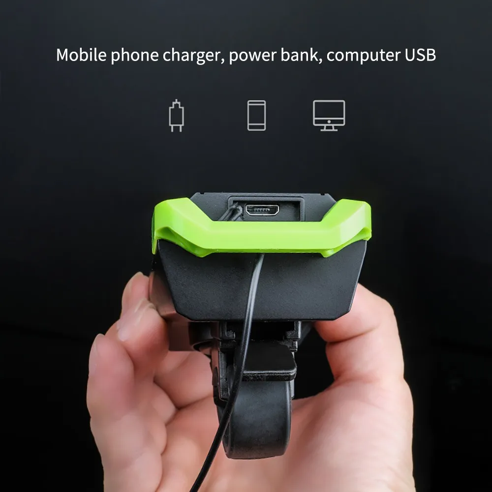 4000 мАч индукционный велосипедный передний светильник набор USB Перезаряжаемый