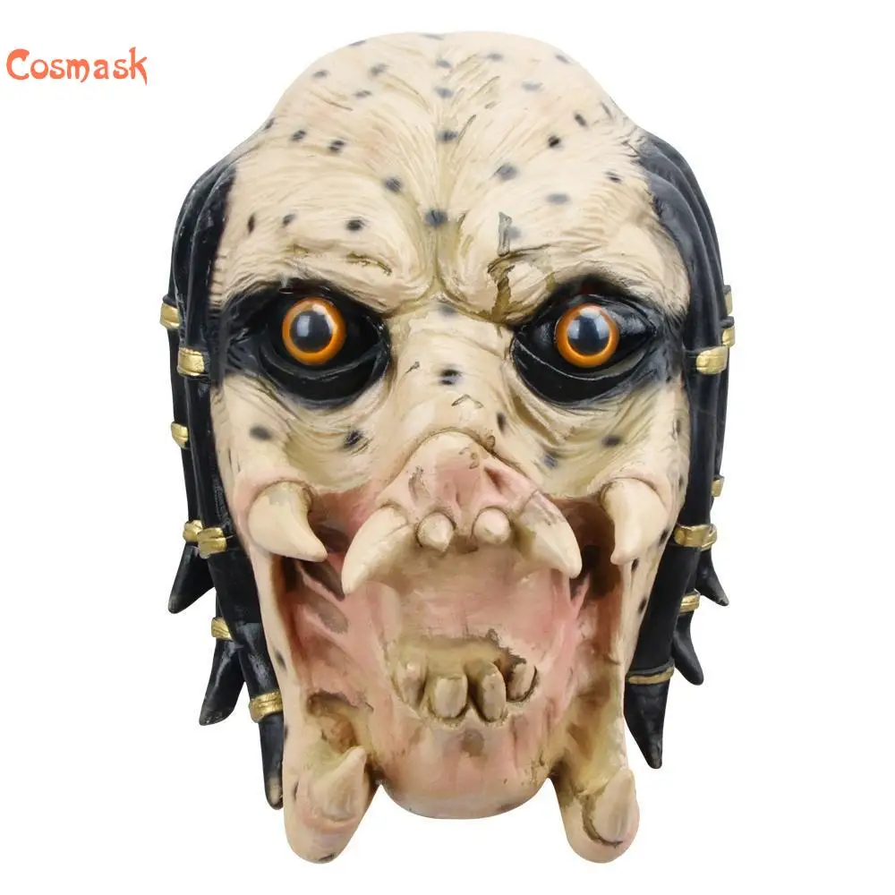 Высококачественная латексная маска Cosmask страшная Маскарадная на Хэллоуин костюм