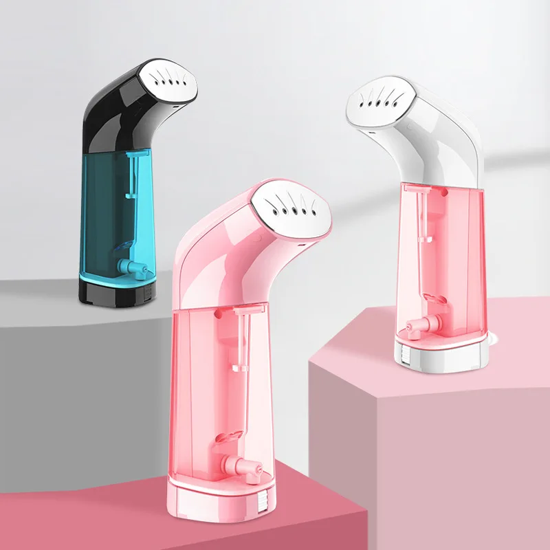 

Artence New Handheld Steam Iron Small Household Steamer Portable Travel Steamer Fast-Heat Garment Steamer Pink
