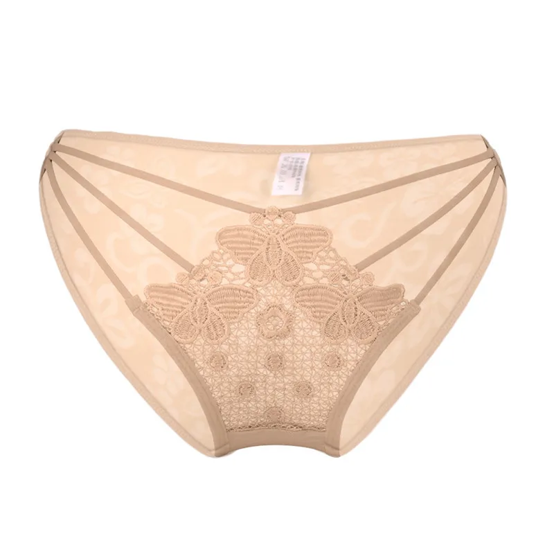 Красивые кружевные сексуальные трусики Gumprun модное эластичное нижнее белье