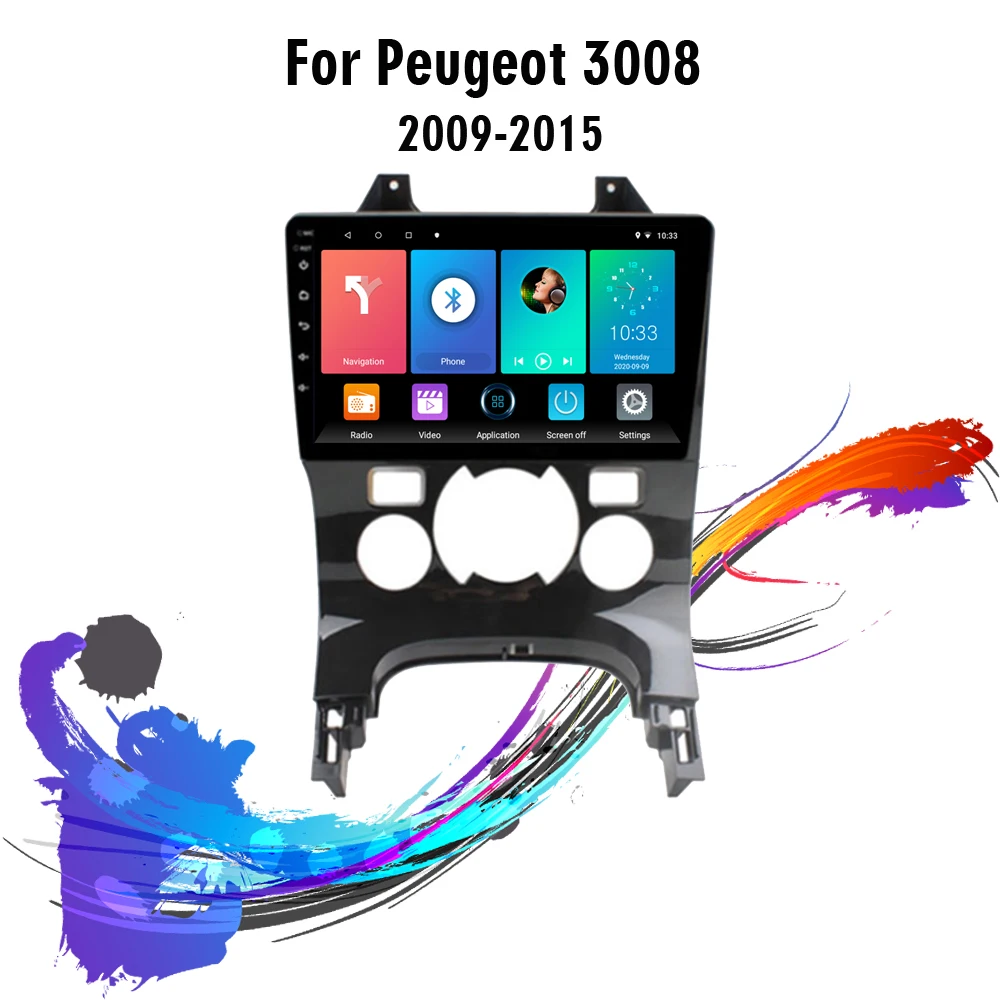 Головное устройство easteregg для Peugeot LHD 3008 2009 2015 2 din android аудио FM радио GPS навигация