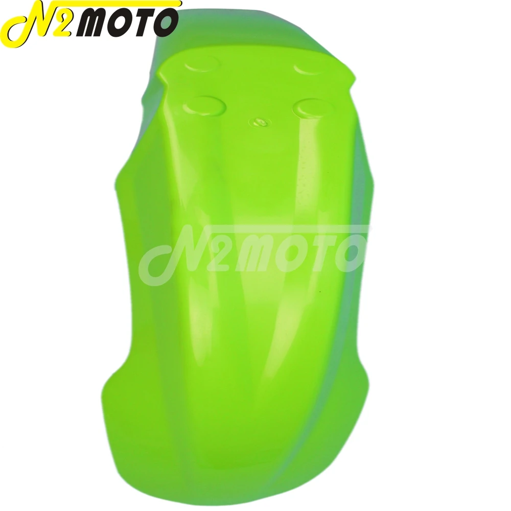 Зеленый брызговик Supermoto переднее грязезащитный чехол для мотокросса Kawasaki DRZ KX YZ WR