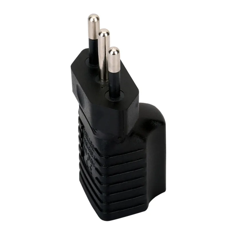 Италия в США адаптер переменного тока 3Pin папа 3 полюсный Женский питания