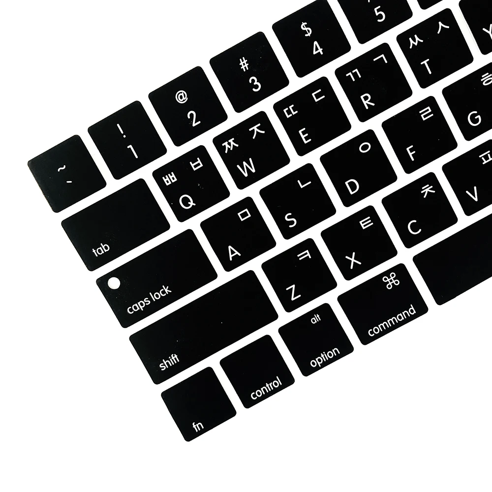 Корейский чехол для клавиатуры ноутбука Macbook pro 13/15 (2017 2019) защитная пленка