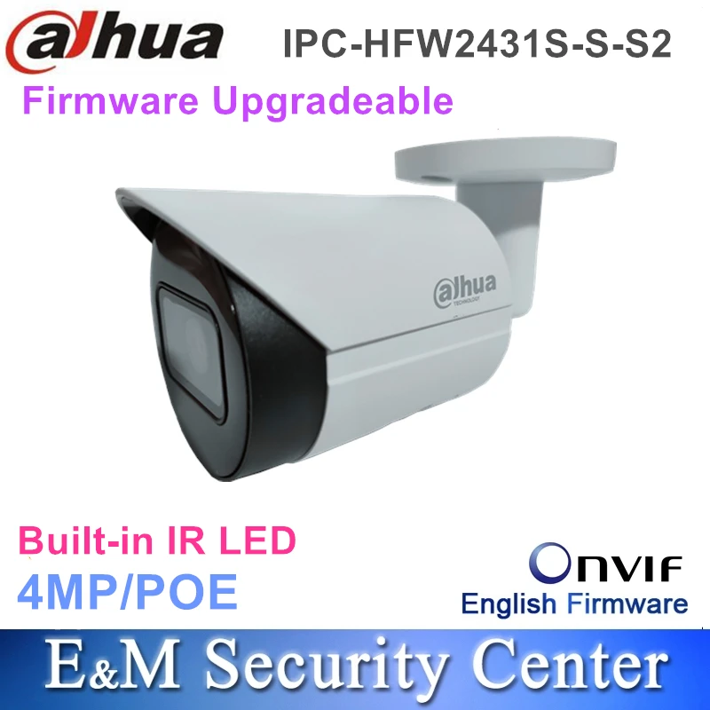 Оптовая продажа Dahua оригинальный 4MP IPC HFW2431S S S2 заменить HFW4433M I2 IP67 WDR (широкий