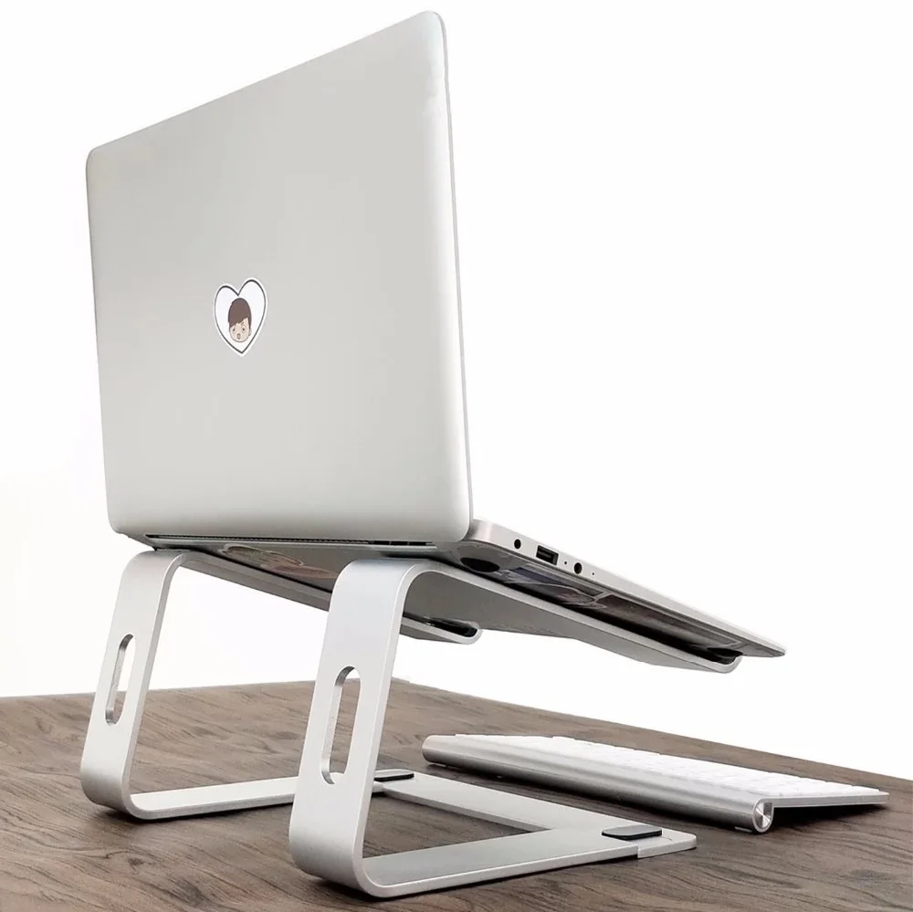 

Aluminium Heat dissipation Laptop Stand seat Portable Notebook Mount Support Base Holder For Macbook