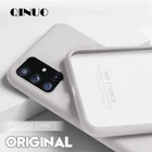 Жидкий Силиконовый противоударный чехол для Samsung Galaxy A52, A72, Note 20 Ultra, A51, A71, A50, A70, A7, A6 2018 Plus, A31, A41, A21S, A40