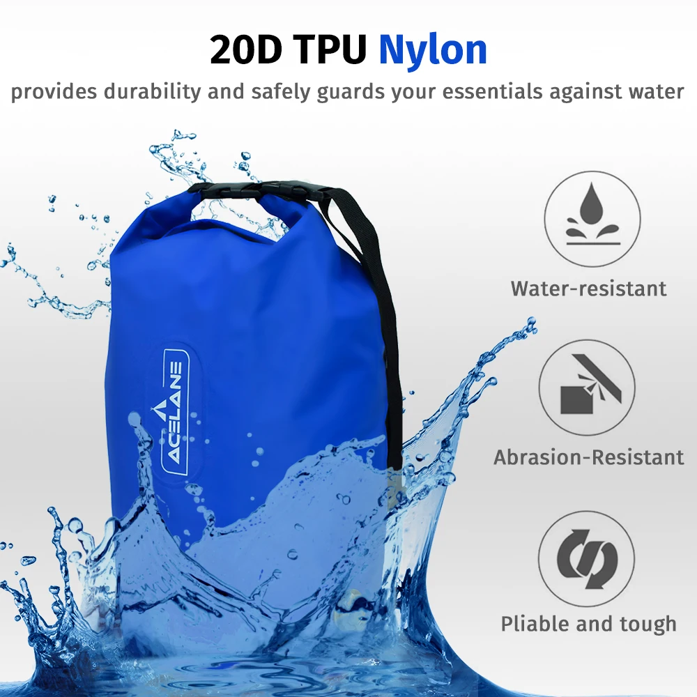 Acelane Сверхлегкий ТПУ коврик для сна водонепроницаемый надувной Надувной Матрас