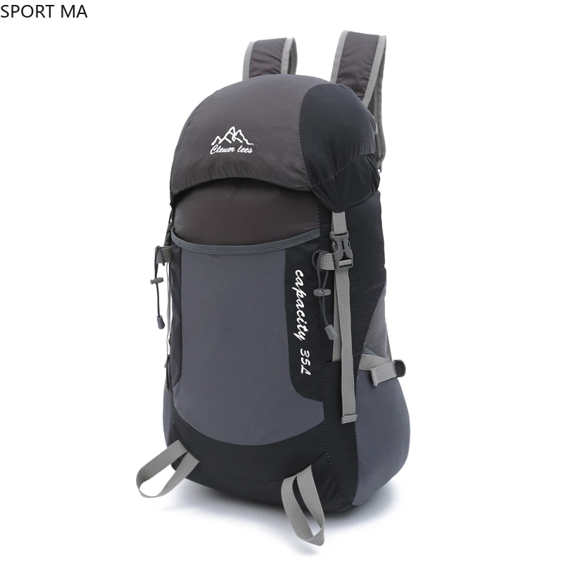 

Jianfeng Waterproof ultralight Travel Foldable Backpack 35L lightweight nylon outdoor folding backpack Folding bag for Women Men