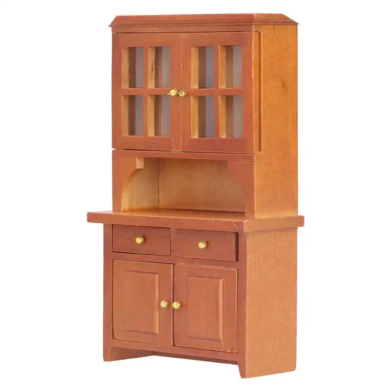 Шкаф для кукольного домика изысканный нежный шкаф хранения создания жизни