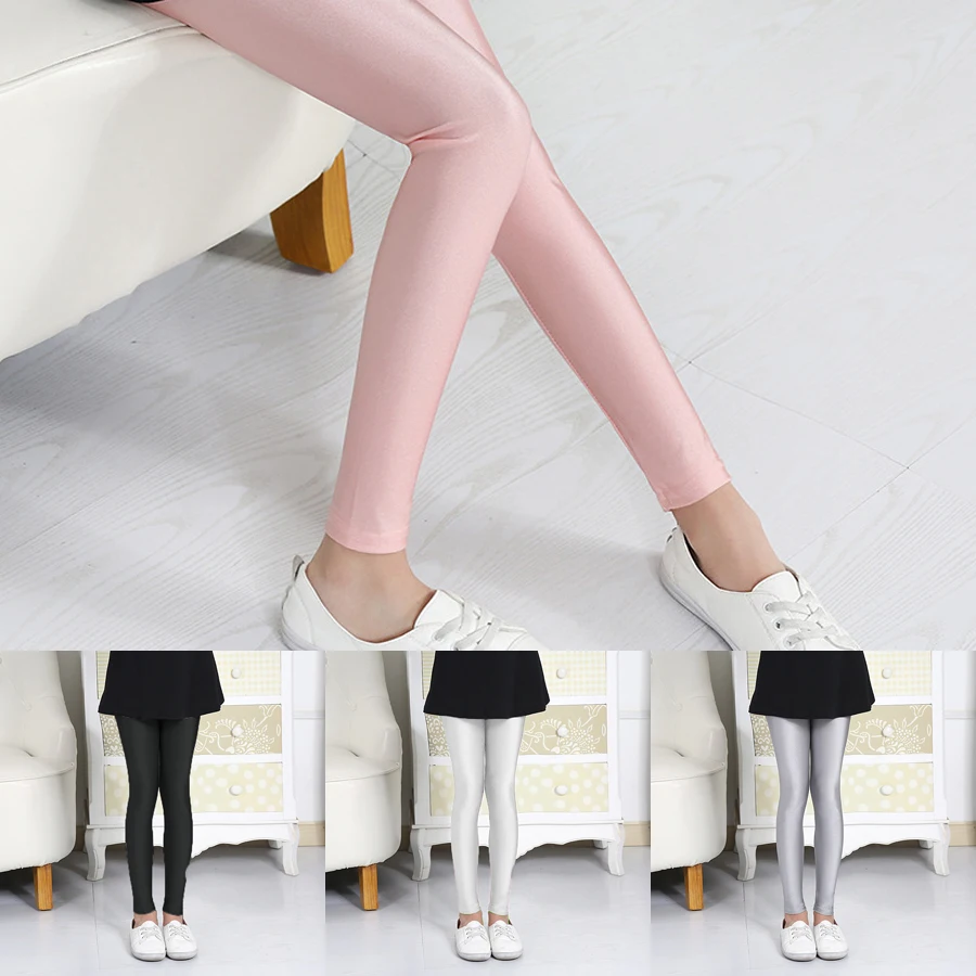 

3-9 Years Kids Girl Leggings Baby Spring Soild Pants Toddler Children Classic Leggings 2021 New Child Girls Pants Wholesale