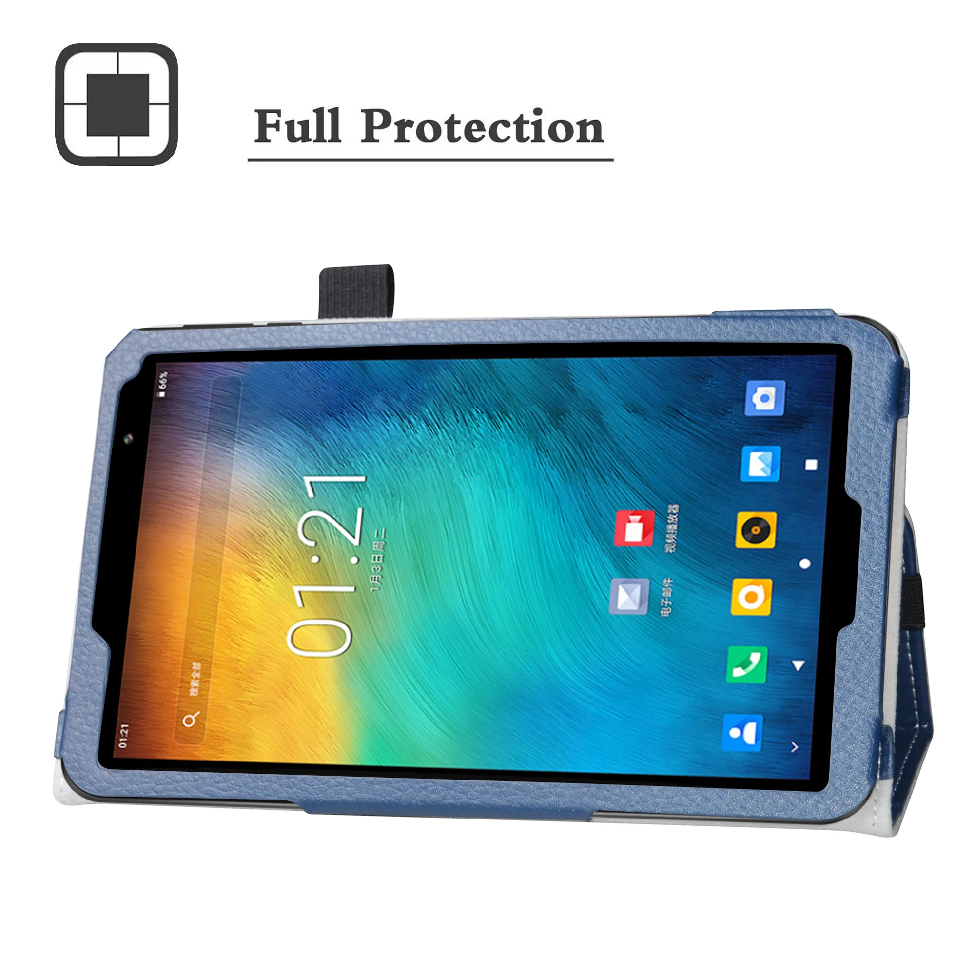Чехол для 8 0 &quotTECLAST P80X Android 9 складной чехол-подставка из искусственной кожи с