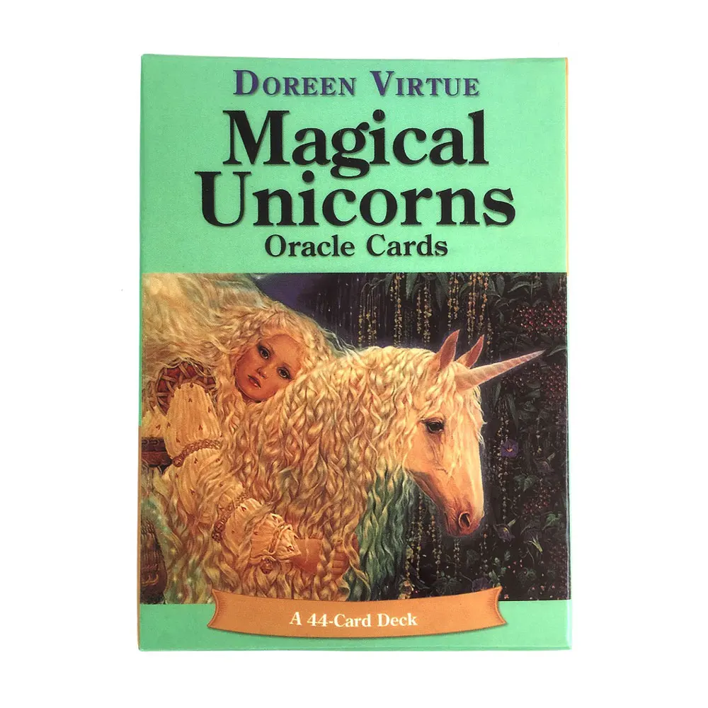 

44Card Magical Unicorn Oracle Tarot Card Oracle Card Entertainment Party Cards Board Game Tarot And A Variety Of Tarot Options