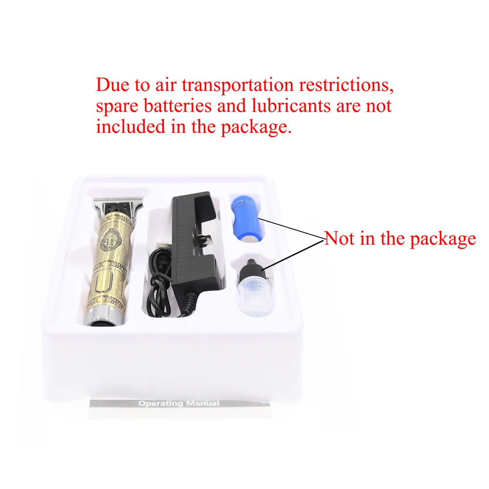 Kemei лысый для стрижки волос триммер машинка Heavy Industry Аккумуляторный Триммер 5 Вт