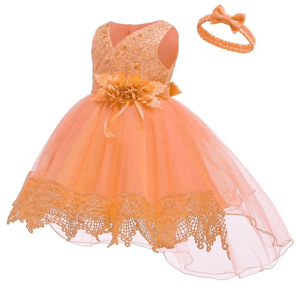 Vestido/ г. Летнее платье для маленьких девочек платья на день рождения для девочек от 0 до 3 лет праздничное платье принцессы с цветочным рисунком Одежда для девочек